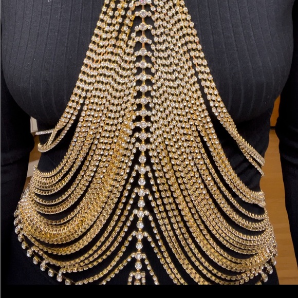 Rhinestone Halter Top - Picture 10 of 11